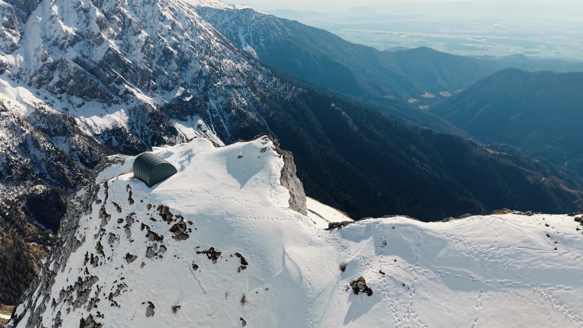 Jezerska Kočna - Bivak 2 - Snemanje z dronom